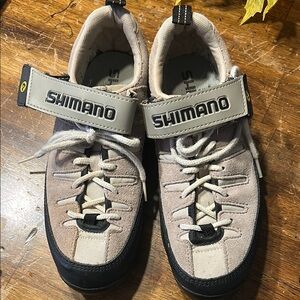 Shimano Biking  Shoes - Black and Tan